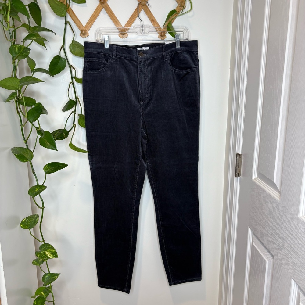 LOFT High Waist Skinny Corduroy Pant